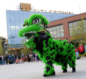 Dragón Packer en Titletown