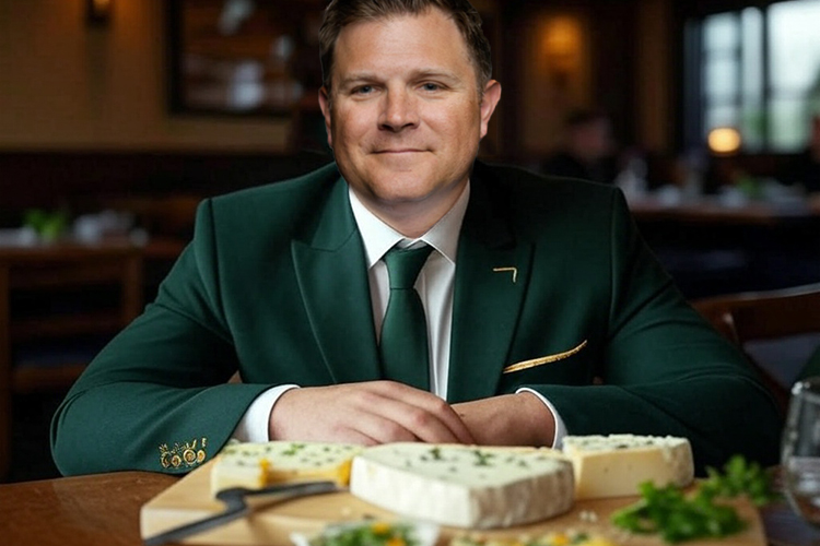 Brian Gutekunst ante una hermosa tabla de quesos - Grok