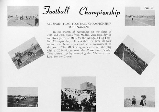 Primer torneo nacional de flag football en España / facebook