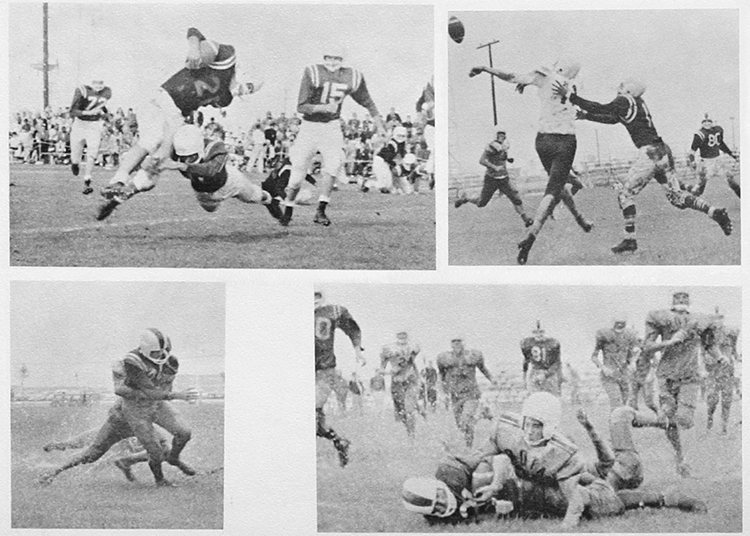 Knights, Admirals, Toros y Zebras en el fragor de la batalla en 1960 / aoshs.org
