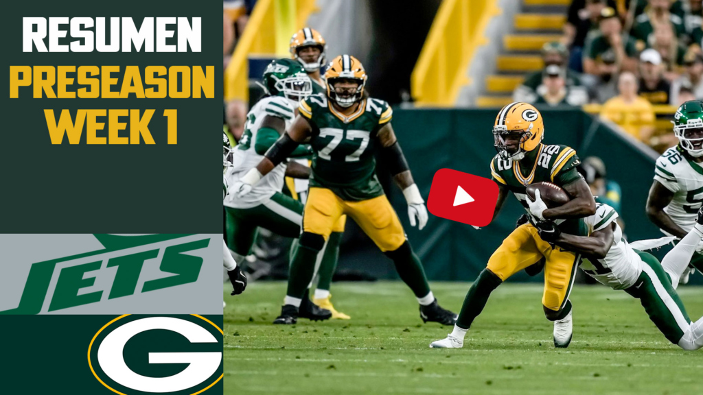 Resumen de las mejores jugadas del primer partido de pretemporada ente Jets y Packers