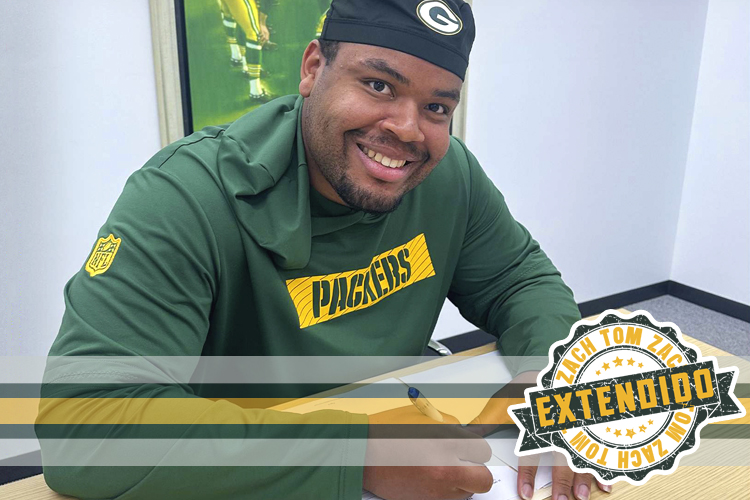 Zach Tom firma su extensión de contrato - packers.com