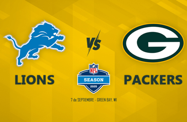 Previa - Temporada 2025: Semana 1: Packers vs Lions