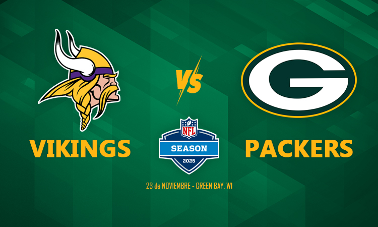 Temporada 2025: Semana 12: Packers vs Vikings