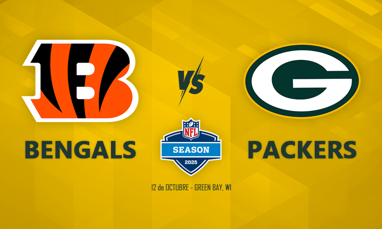Previa - Temporada 2025: Semana 6: Packers vs Bengals