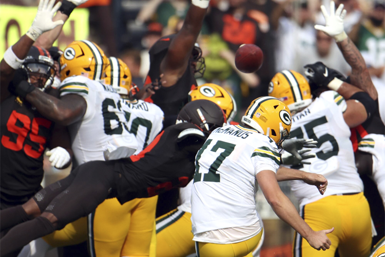 Patada ganadora bloqueada - cleveland.com