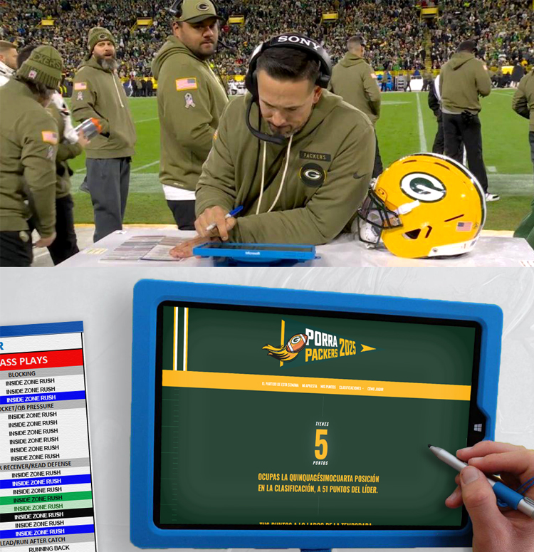 ¡Pardiez! Jugando así no voy a remontar en la porra - spanishpackers.com