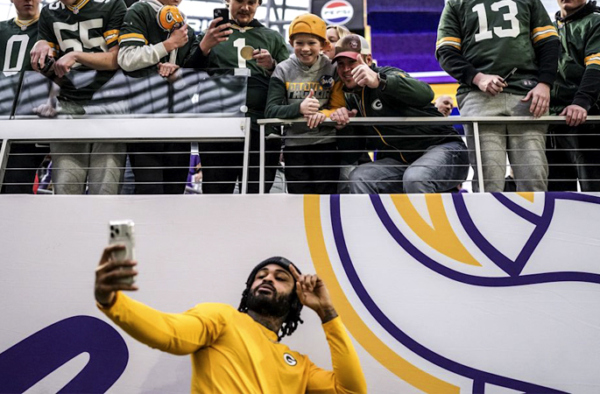Me gusta salir siempre en la foto - packers.com